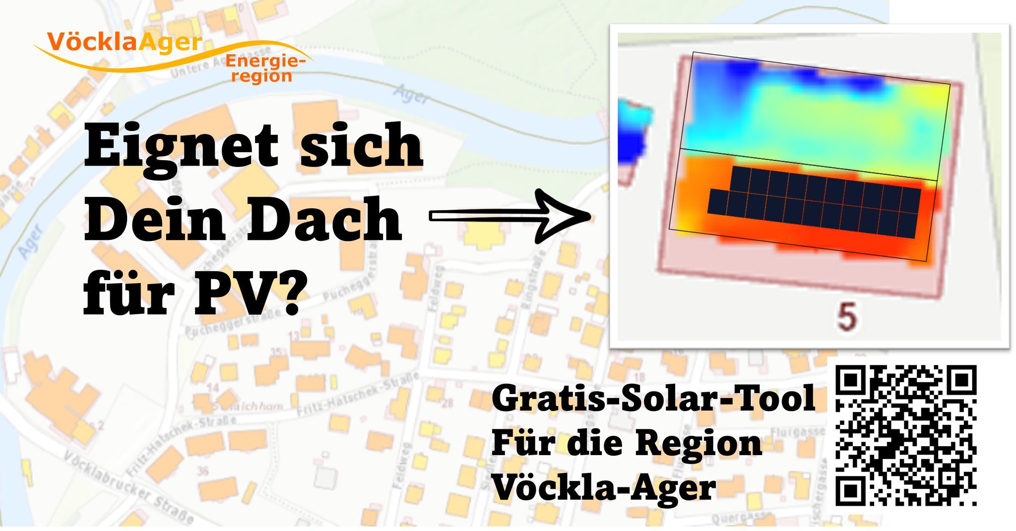 Ab sofort online – der Solarkataster Vöckla-Ager